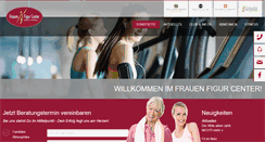 Desktop Screenshot of frauen-figur-center.de